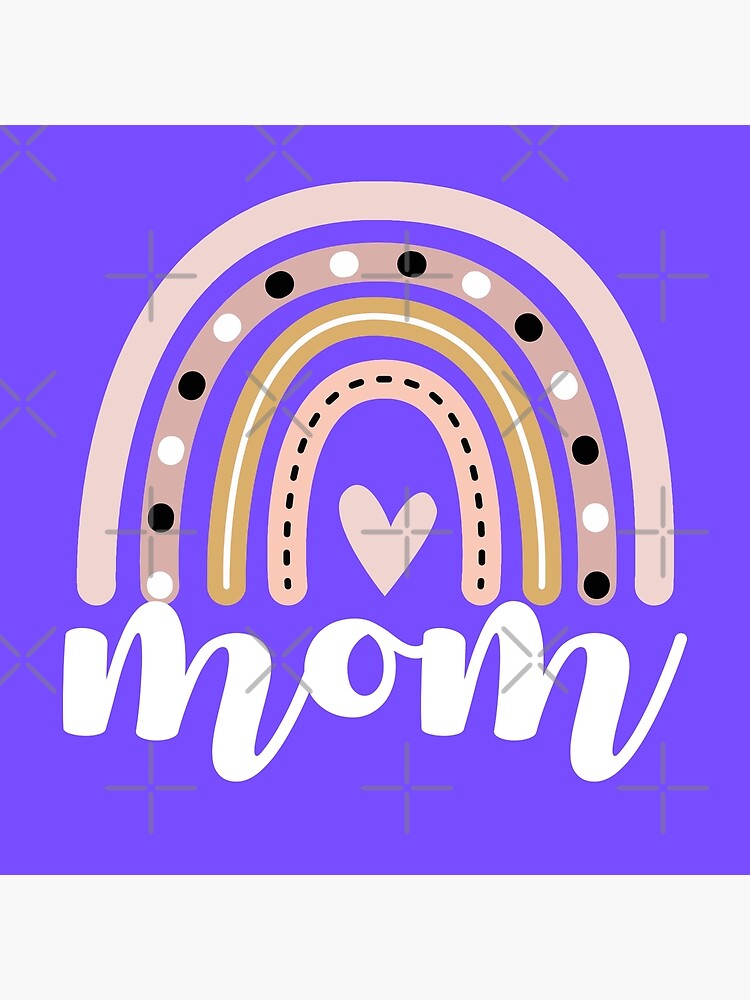 Mama Rainbow Sticker Mothers Day Ts Mama Stickers Mom Life