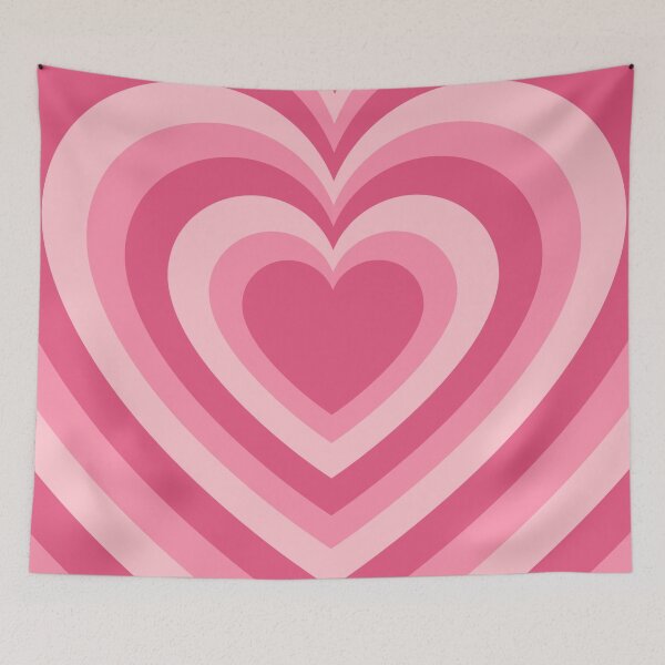 Item preview, Rose Pink Growing Heart Pattern designed and sold by ZhetWai.