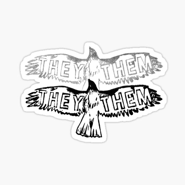 Item preview, Non-binary hawk medicine designed and sold by mamamuralista.
