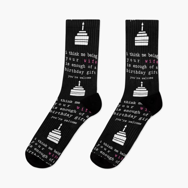 Item preview, Funny Husband Gifts, Me As Your Wife Is The Present design designed and sold by Merchking1.