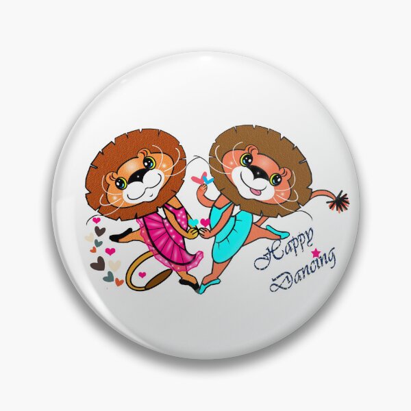 Item preview, Happy Lion Dancing  designed and sold by Shirley cute art .