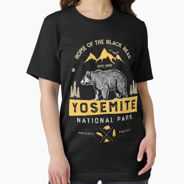 Item preview, Yosemite National Park California T shirt - Vintage Bear designed and sold by LiqueGifts.
