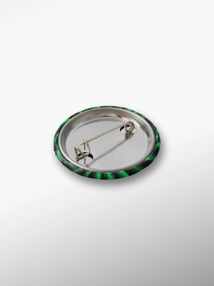 Thumbnail 2 of 3, Pin, Green Ribbon Riot designed and sold by TiltedCode.