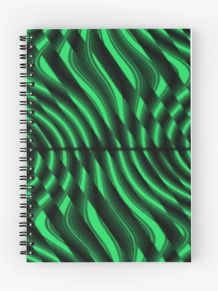 Thumbnail 1 of 3, Journal, Green Ribbon Riot designed and sold by TiltedCode.