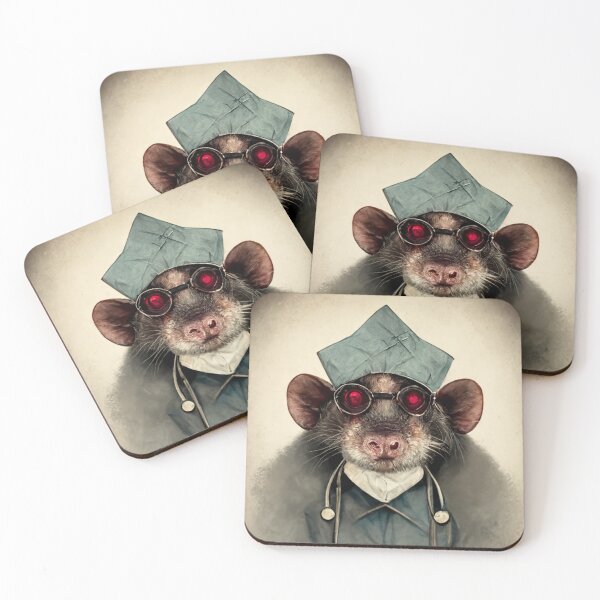 Item preview, Doctor Rat Face Weird Halloween - best selling  designed and sold by Aditya Bhole.