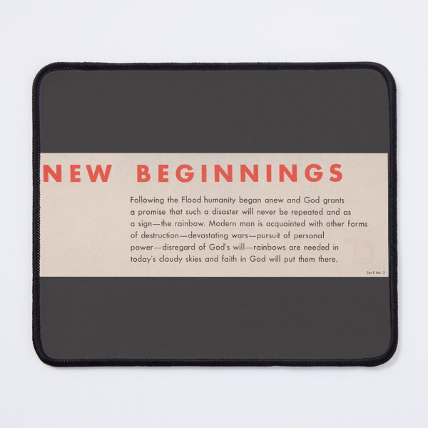 Item preview, New beginnings. Quote - Religion designed and sold by ReviveReligion.