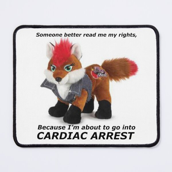 Item preview, Cardiac Arrest Fox designed and sold by Matthew Jobson.