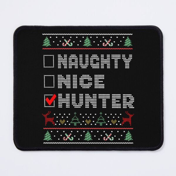Item preview, Naughty Nice Hunter, Matching Christmas Group Pajama design designed and sold by Merchking1.