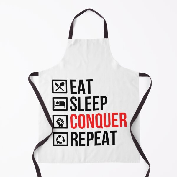 Item preview, Eat Sleep Conquer Repeat - Gym Motivational Quotes designed and sold by chetan786.