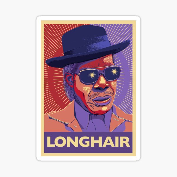 "Vintage Professor Longhair Festival Orleans Piano Genius Poster