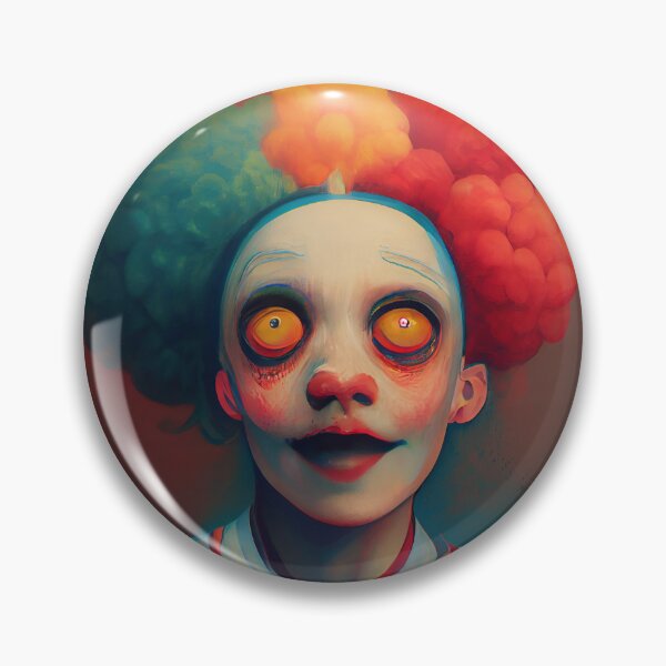 Item preview, Clown Face Weird Halloween - best selling  designed and sold by Aditya Bhole.