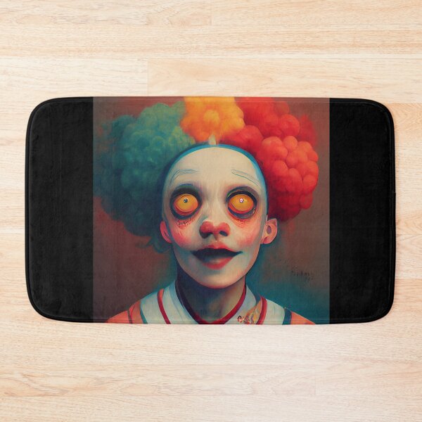 Item preview, Clown Face Weird Halloween - best selling  designed and sold by Aditya Bhole.