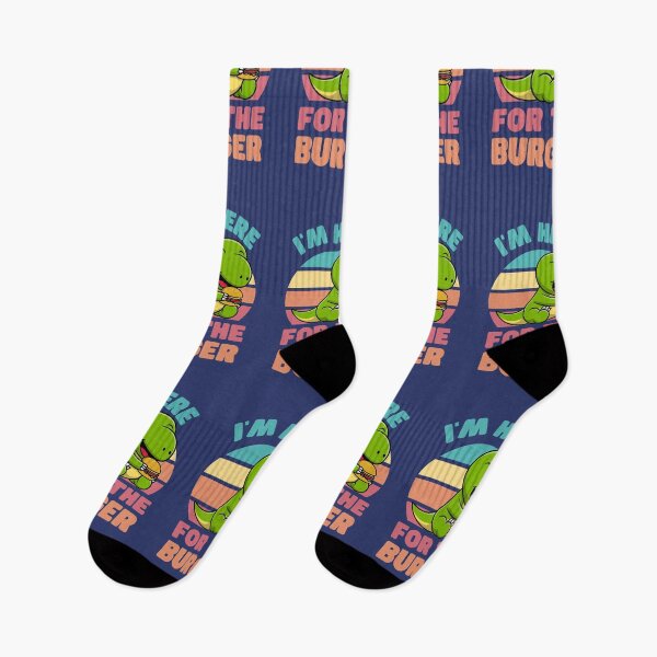 Item preview, I'm here for the Burger: Dinosaur Loves Burger designed and sold by Keep Smiling.