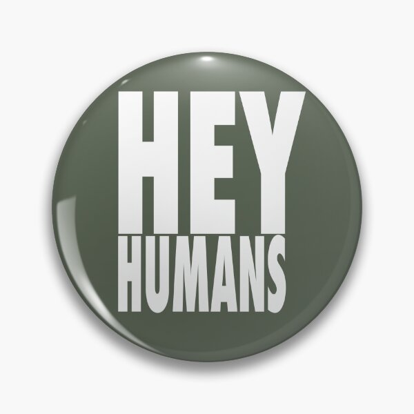Item preview, Hey Humans Greeting designed and sold by Natural-Habitat.