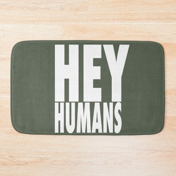 Item preview, Hey Humans Greeting designed and sold by Natural-Habitat.