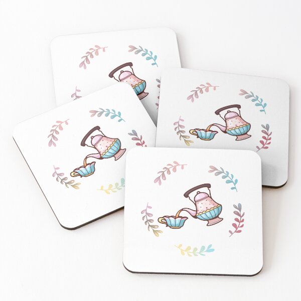 Item preview, tea-time designed and sold by ApurwaArtShop.