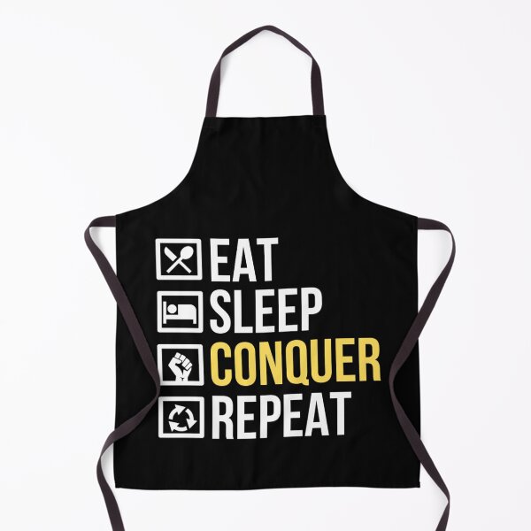 Item preview, Eat Sleep Conquer Repeat - Gym Motivational Quotes designed and sold by chetan786.