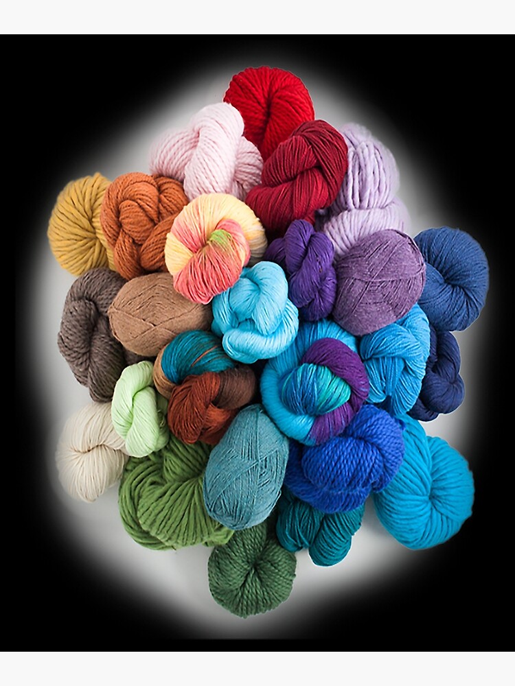 "Yarn Waldport Public Library Central Library Knitting" Poster for Sale