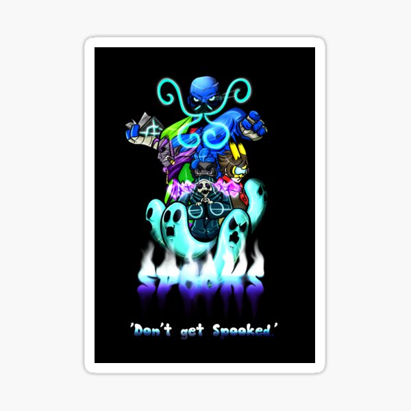 Spooks Cover Art Sticker