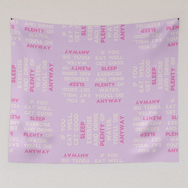 Item preview, Sleep plenty anyway sarcastic two meaning bold grunge type quote designed and sold by WordStruggle.