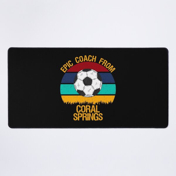 Item preview, Epic Coach From Coral Springs Vintage Soccer Sticker designed and sold by sherylmuajerrie.