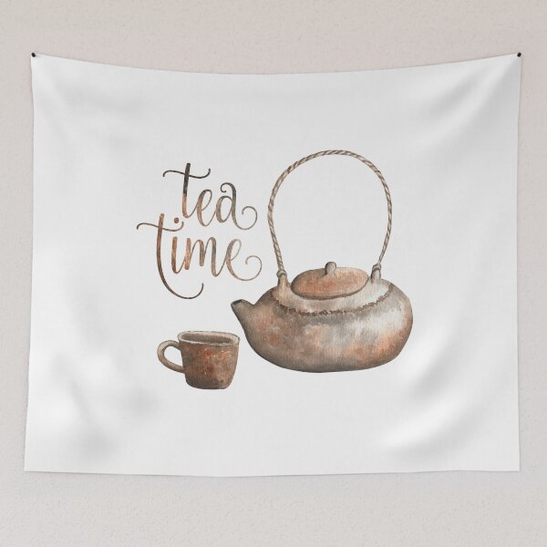 Item preview, Tea time designed and sold by ApurwaArtShop.