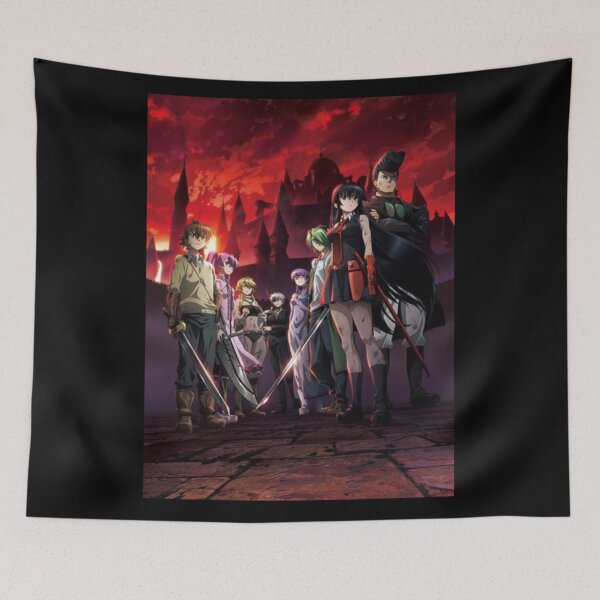 Item preview, Akame of Night Raid Tatsumi, Mine, Leone, Najenda designed and sold by JacksoRogers.