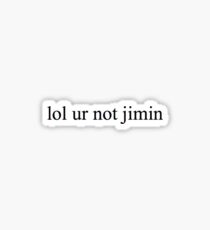 Pegatina jajaja no jimin