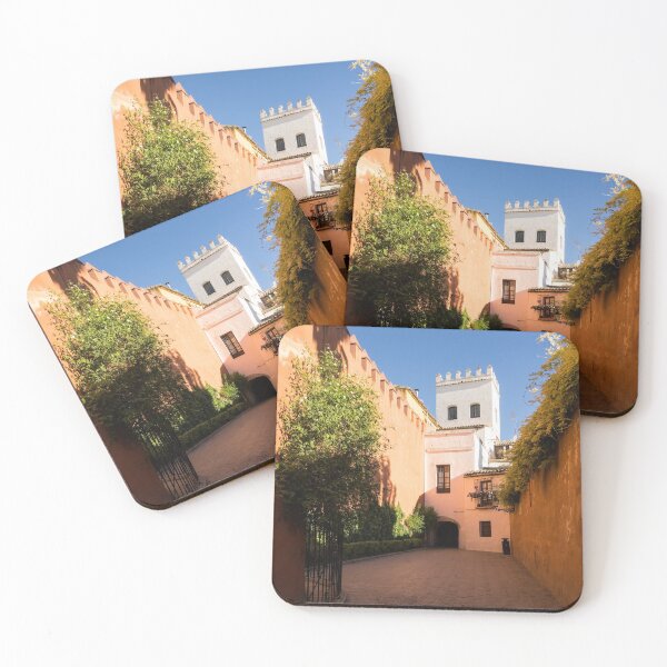 Item preview, Quintessential Spain - Colorful Crenelations in Barrio Santa Cruz Seville designed and sold by Georgia Mizuleva.