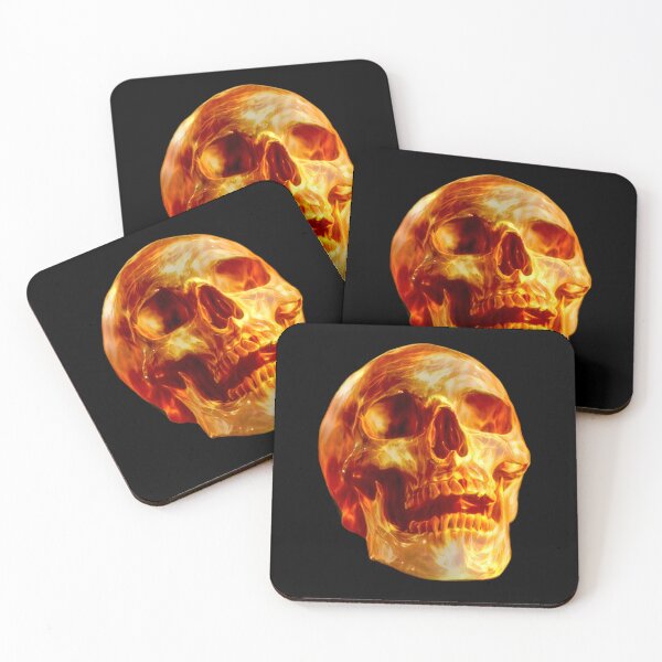 Item preview, Laughing Skull Flames designed and sold by AintJames.