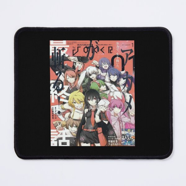 Item preview, Akame ga kiru Tatsumi, Mine, Leone, Najenda, Sheele, Lubbock, Akame, and Bulat. designed and sold by JacksoRogers.