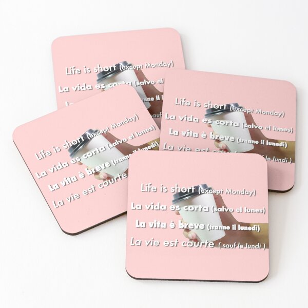 Item preview, Life is short except Monday designed and sold by profealiceinfo.