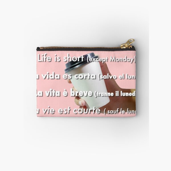 Item preview, Life is short except Monday designed and sold by profealiceinfo.