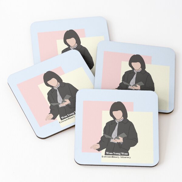 Item preview, Extraordinary Attorney Woo Yong Woo & pink yellow designed and sold by paintingtour.