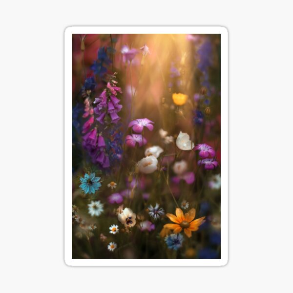 Enchanting flowers Sticker