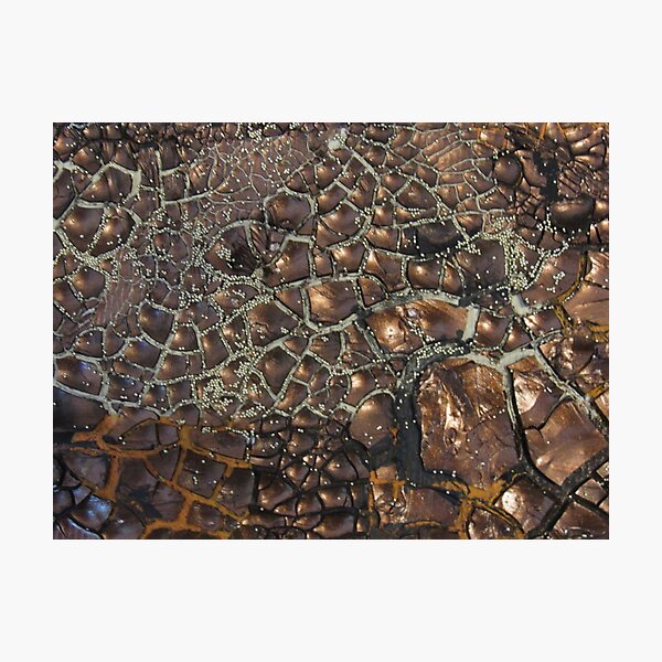 Experimentell II - Earth - Edelsteine - Smaragde - Sand Fotodruck