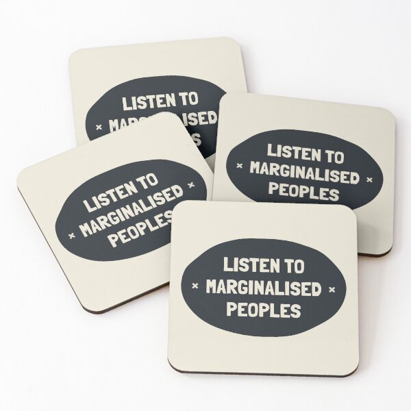Item preview, Listen To Marginalised Peoples - Support BIPOC designed and sold by Picket Club.