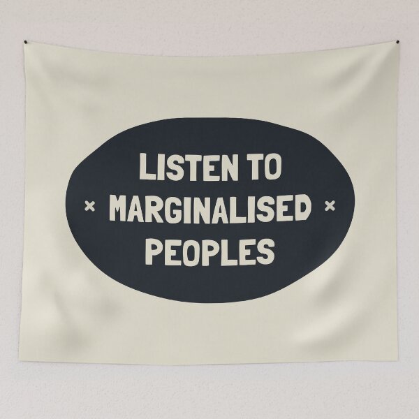 Item preview, Listen To Marginalised Peoples - Support BIPOC designed and sold by Picket Club.