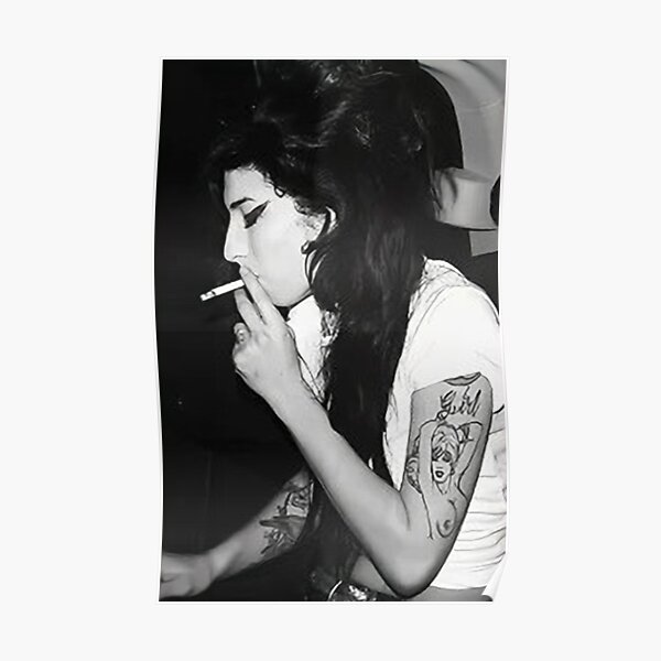 Cute Amy Smoking Poster Poster