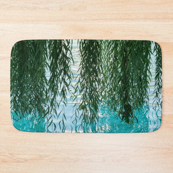 Item preview, Living Curtains - Weeping Willow Branches Creating Green Drapes designed and sold by Georgia Mizuleva.