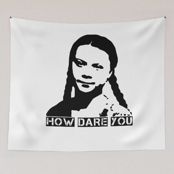 Aperçu de l'œuvre Idée cadeaux Greta Thunberg cadeau pour Noël créée et vendue par DasandLieu.
