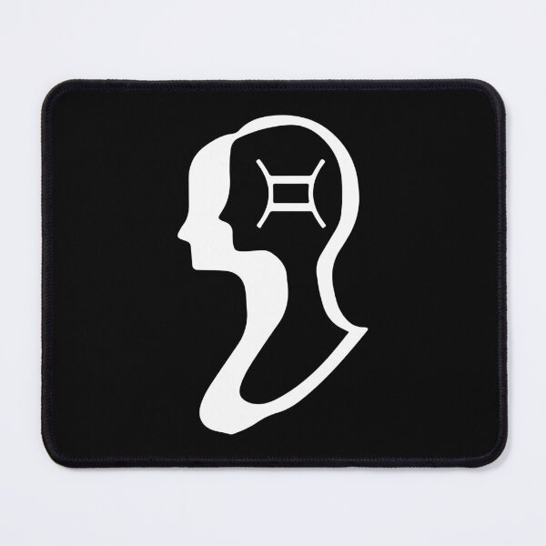 Artikelvorschau, Zwillinge Glyph Astrologie Geburtszeichen entworfen und verkauft von Shinigami969.