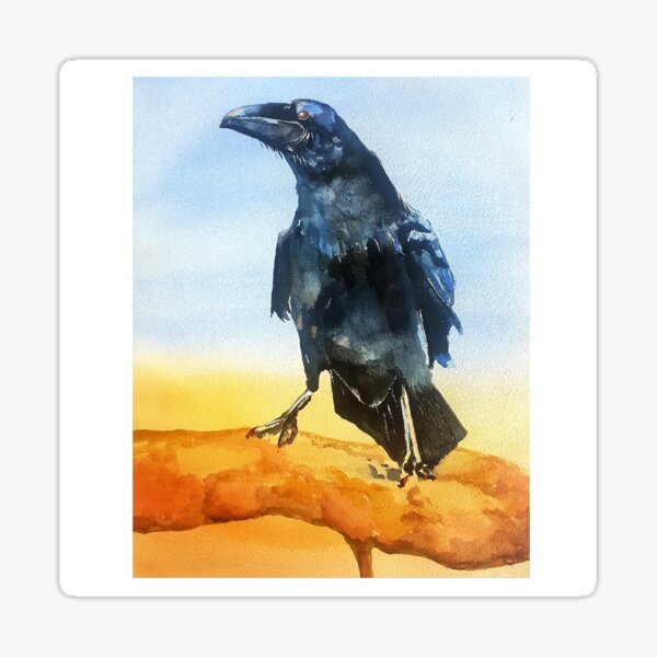 Raven Sticker