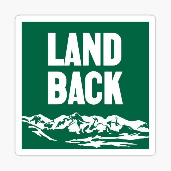 Item preview, Land Back - Native / Indigenous  designed and sold by SSFootball.