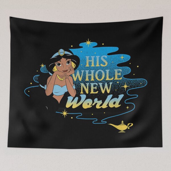 Item preview, His Whole New World Graphic designed and sold by DenisJoness.