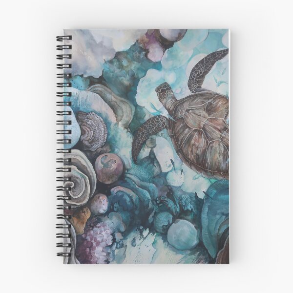 Item preview, Nadar con tortugas designed and sold by Sadie James.