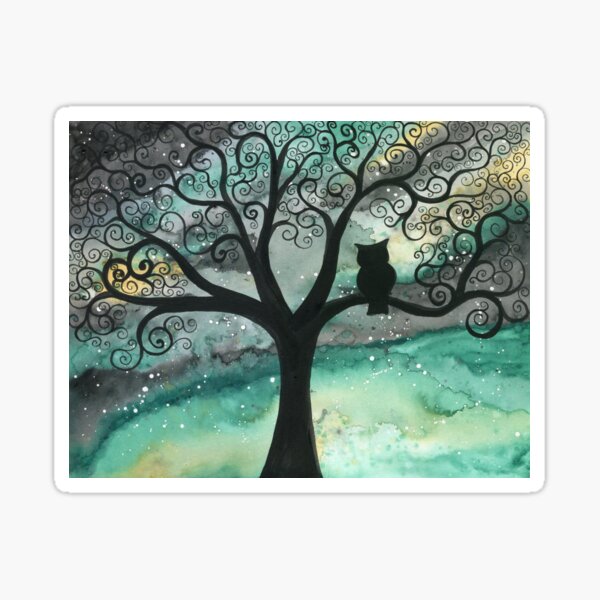 Midnight Watcher Sticker