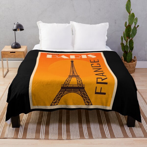 Item preview, Vintage Travel To Paris France poster designed and sold by mwebba2005.