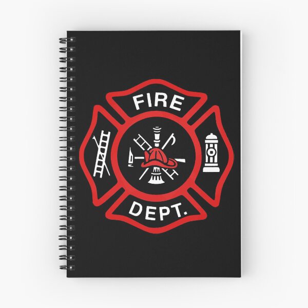 Item preview, Red Fire Department Badge designed and sold by Jerry Lambert.