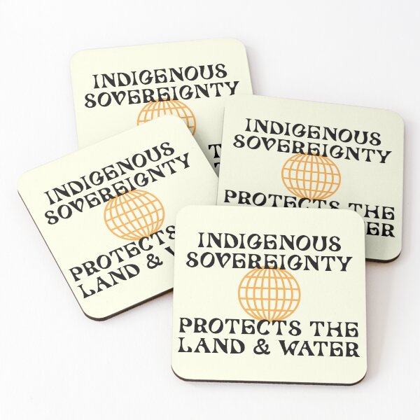 Item preview, Indigenous Sovereignty Protects The Land And Water designed and sold by Picket Club.